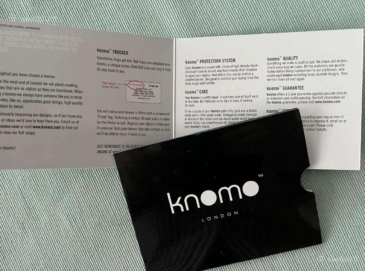 Knomo (slim) rankinė /dėklas dokumentams /sleeve - nuotraukos Nr. 4