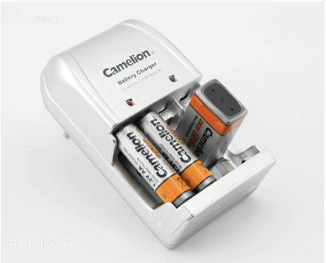 Batterijų Ni-mh/-CD aa/aa/9v įkroviklis Camelion - nuotraukos Nr. 5