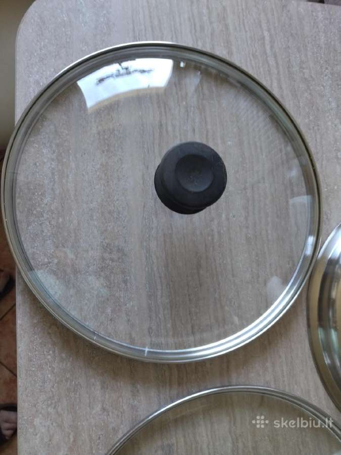 Keptuvių dangčiai 30-32 cm ir 28cm. skersmuo ir - nuotraukos Nr. 6