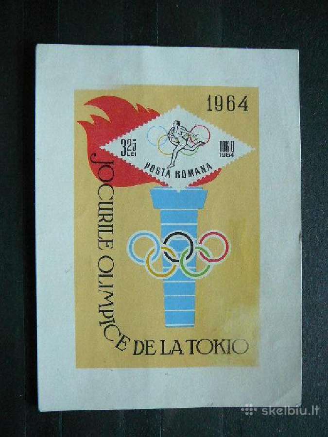 Olimpines vasaros Rumunija 1964 rm58