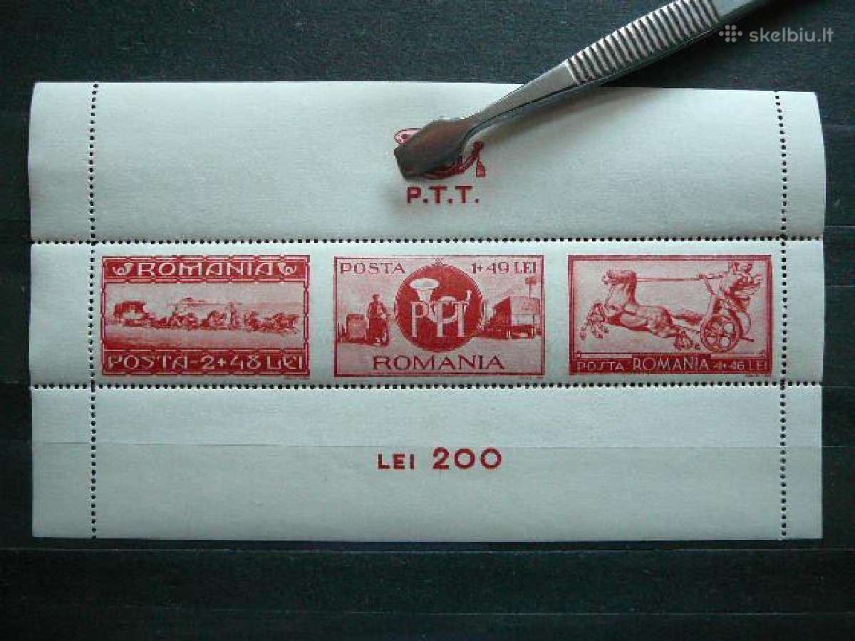 Pastas Arkliai Transportas Rumunija 1944 rm23