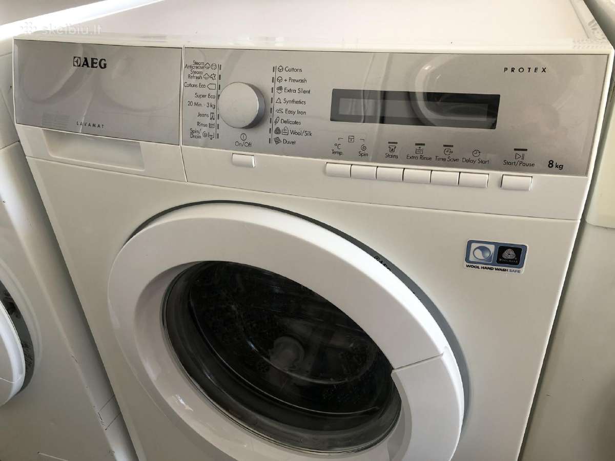 Aeg, 8 kg., A++ - nuotraukos Nr. 2