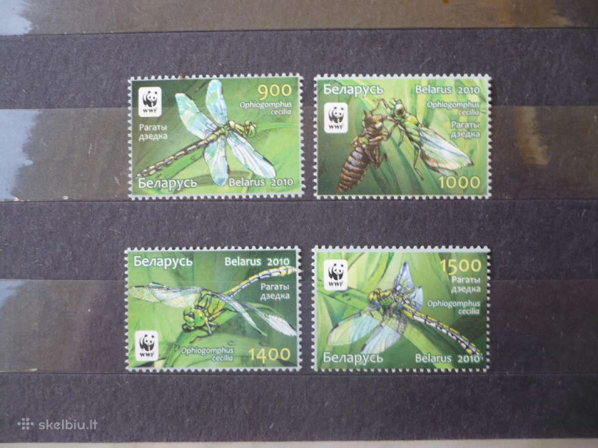 2010 m. Wwf –Laumžirgis žalias gyvatės sparnas Mhn