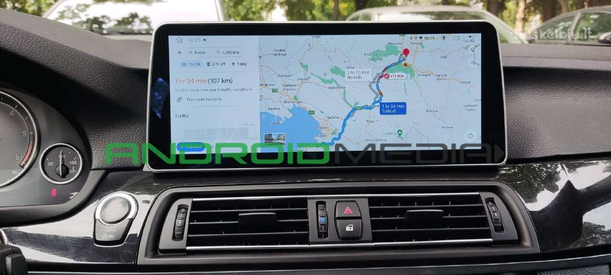 Bmw 5 F10 F11 Android Multimedijos / Multimedia - nuotraukos Nr. 4