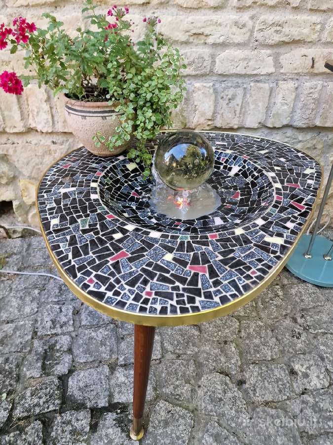 Vintažinis mid century Space Age st.kamb.fontanas - nuotraukos Nr. 8
