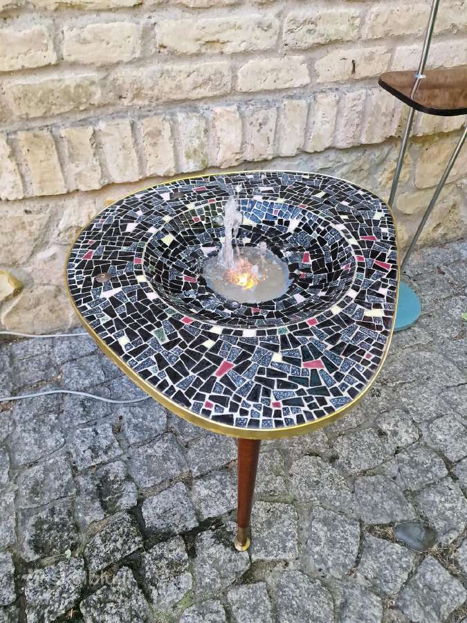 Vintažinis mid century Space Age st.kamb.fontanas - nuotraukos Nr. 18