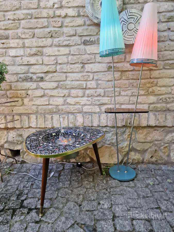 Vintažinis mid century Space Age st.kamb.fontanas - nuotraukos Nr. 23