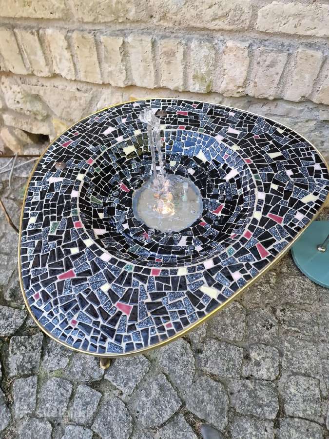 Vintažinis mid century Space Age st.kamb.fontanas - nuotraukos Nr. 25