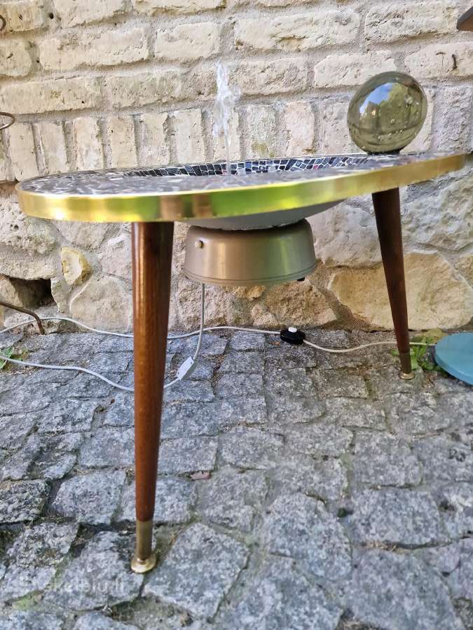 Vintažinis mid century Space Age st.kamb.fontanas - nuotraukos Nr. 29