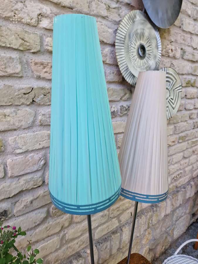 Vintažinis mid century dvigubas toršeras - nuotraukos Nr. 4