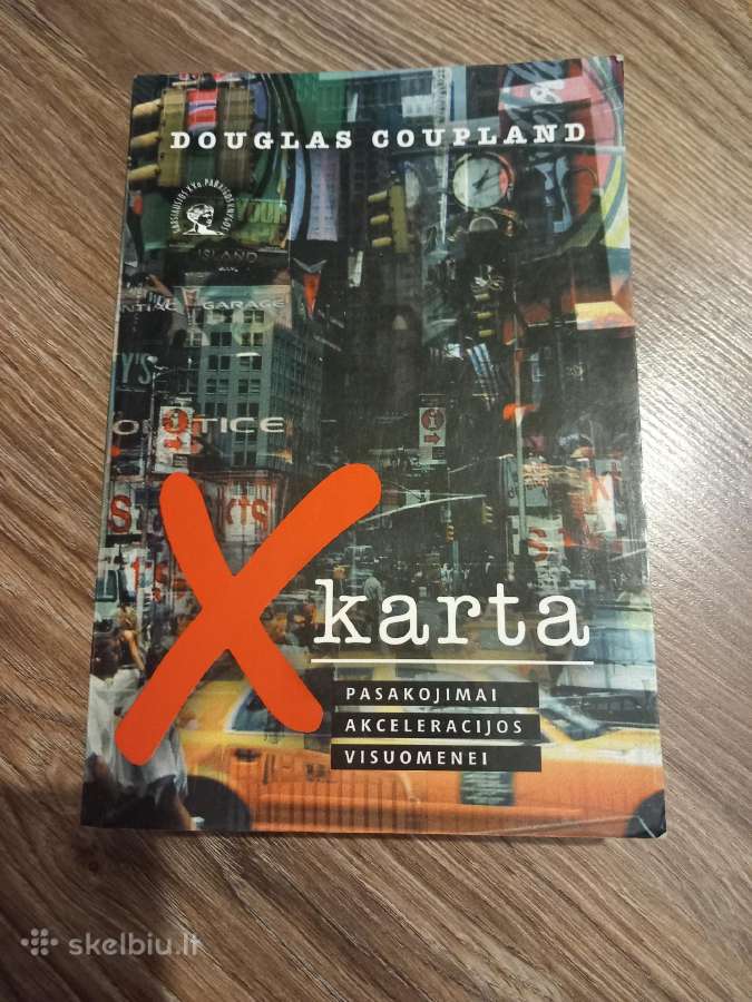 Knyga Douglas Coupland "X karta"