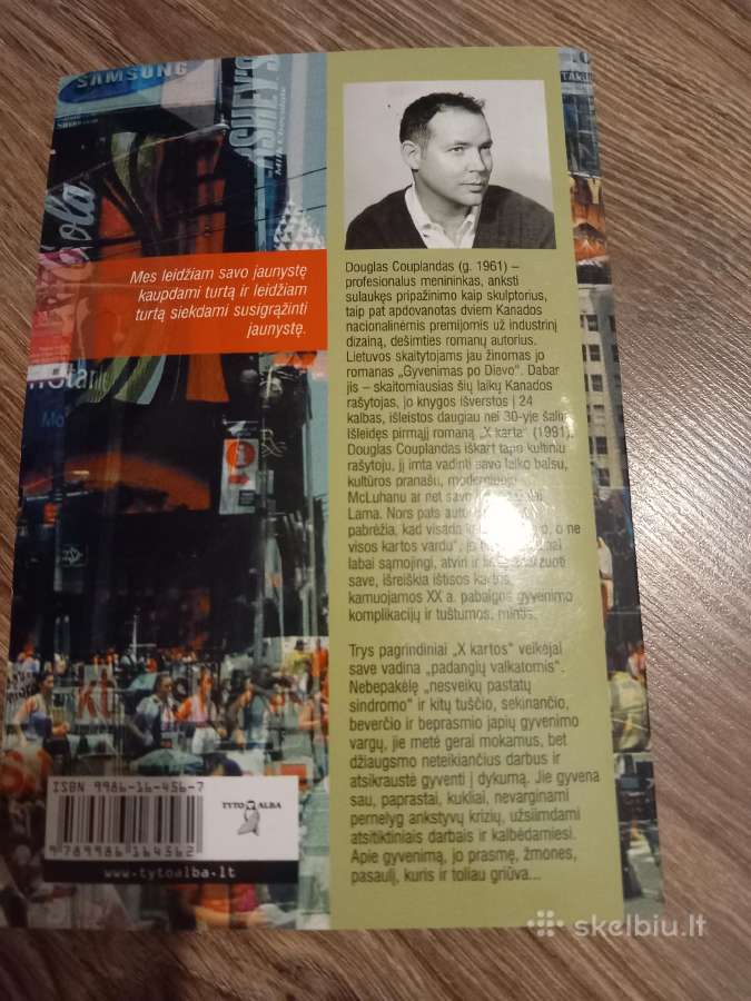 Knyga Douglas Coupland "X karta" - nuotraukos Nr. 2