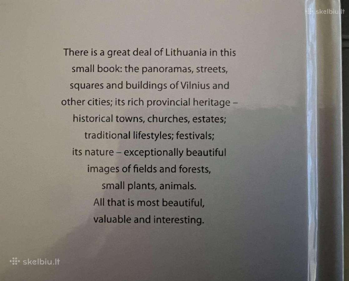 Knygelė albumas A Small Great Book about Lithuania - nuotraukos Nr. 5