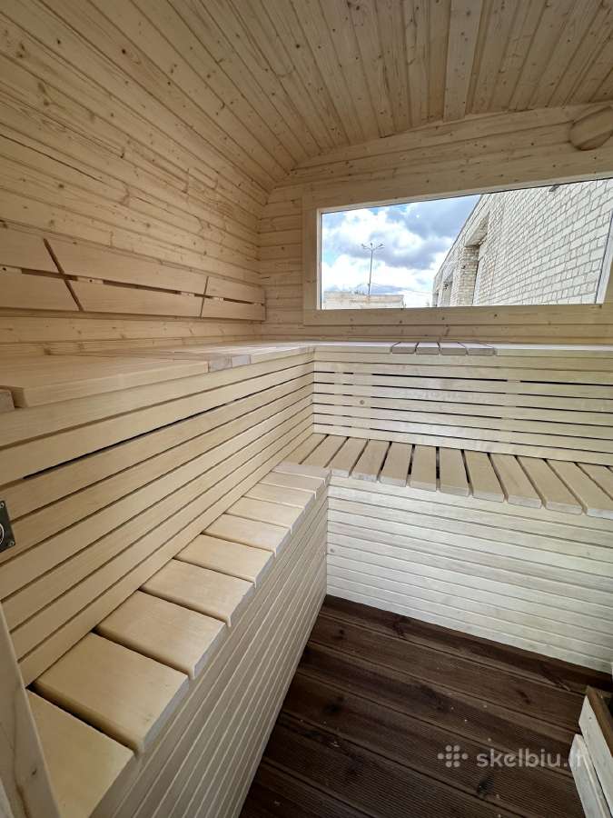 3m Cube pirtis su terasėle - nuotraukos Nr. 27