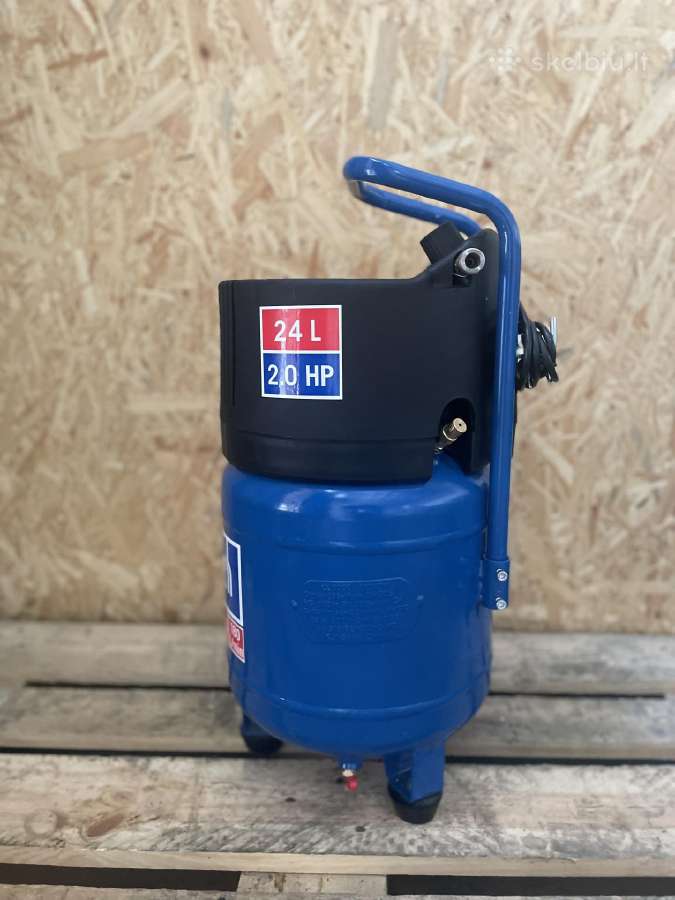 Kompresorius vertikalus Hc 24v oil free, Scheppach - nuotraukos Nr. 4