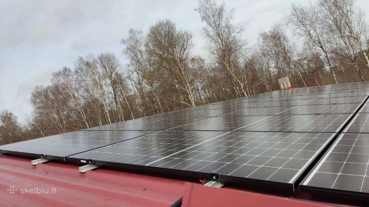 Saulės elektrinių montavimas, moduliai, įranga - nuotraukos Nr. 2