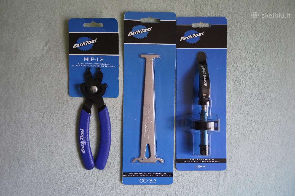 Nauji Parktool įrankiai dviračių remontui/priež.