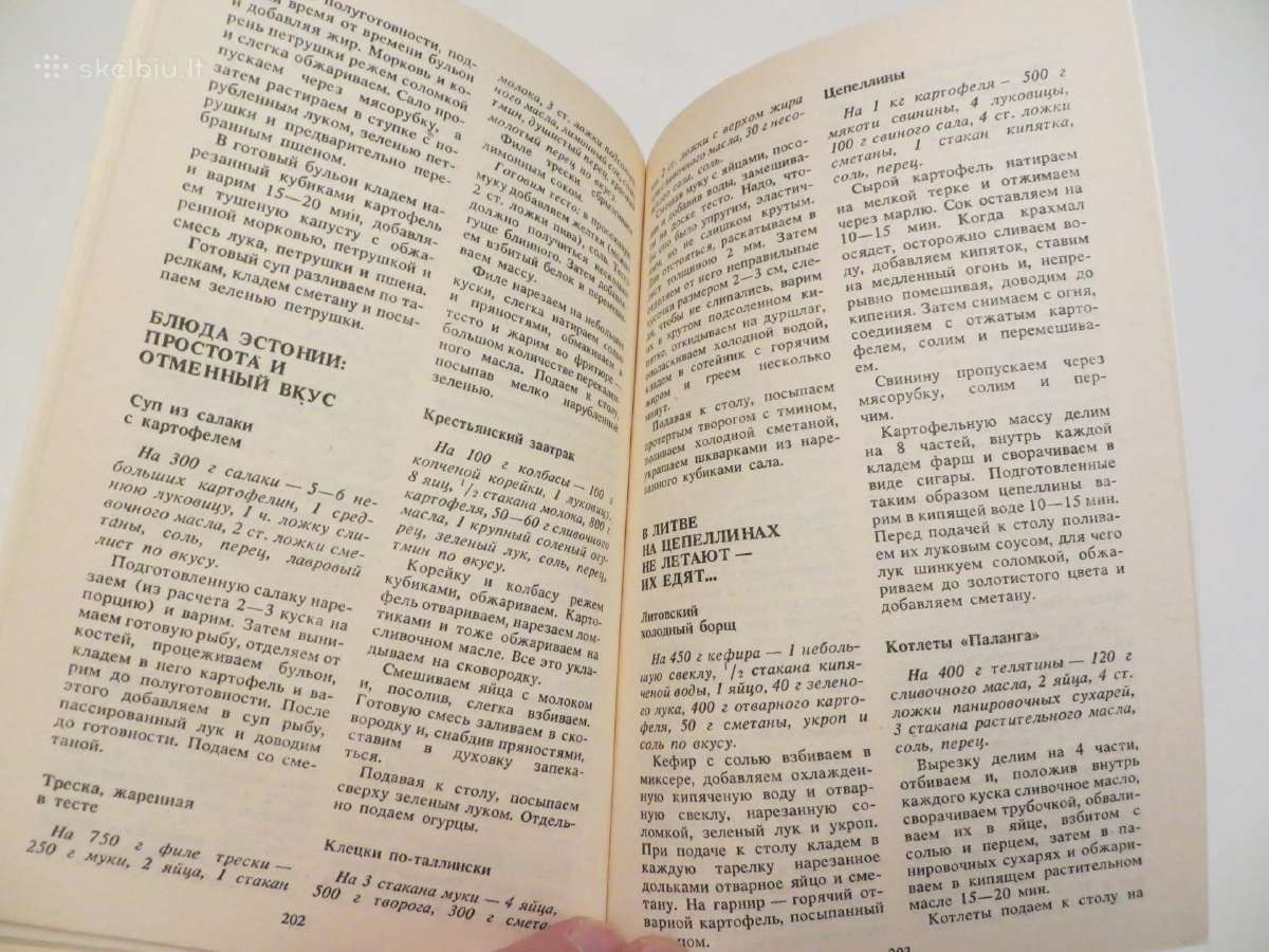 Knyga Kaimo virtuvės patiekalai 1990 - nuotraukos Nr. 24