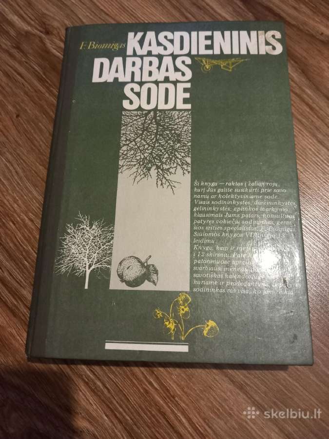 Knyga apie sodo priežiūrą