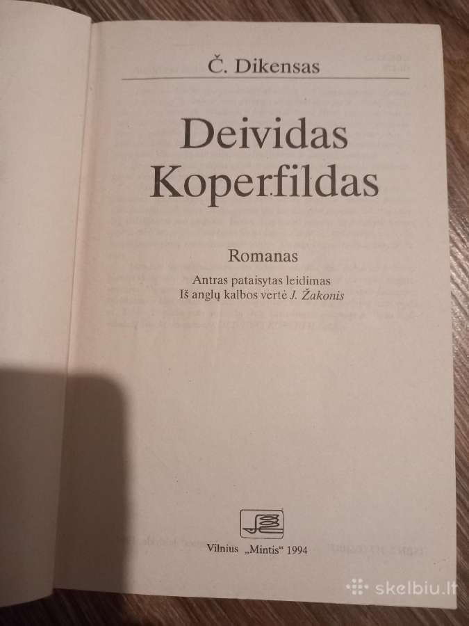 Č. Dikenso romanas "Deividas Koperfildas" - nuotraukos Nr. 2