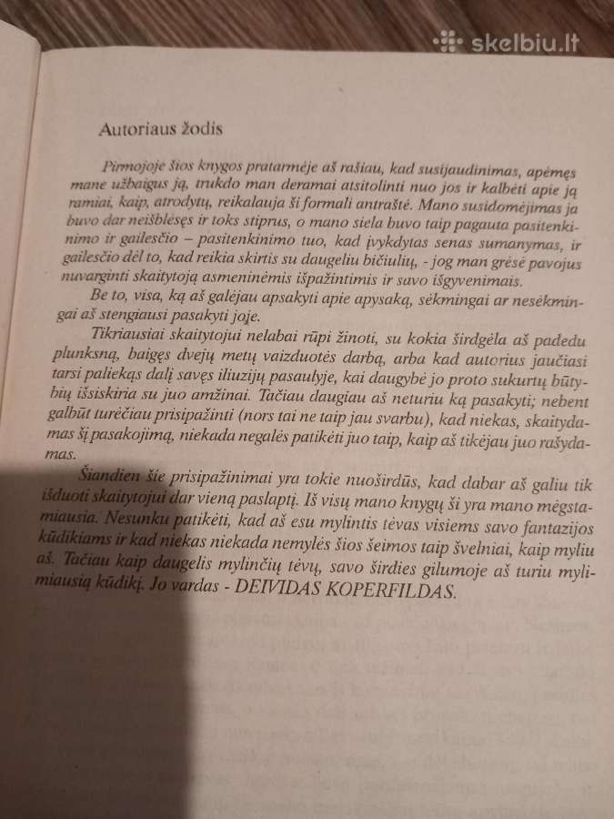 Č. Dikenso romanas "Deividas Koperfildas" - nuotraukos Nr. 3