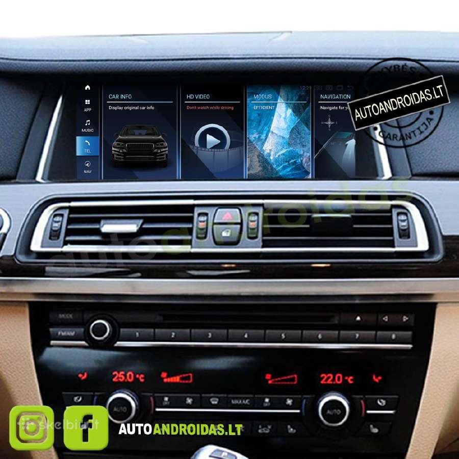 Bmw 7 F01 F02 2009-15 Android multimedia WiFi/GPS