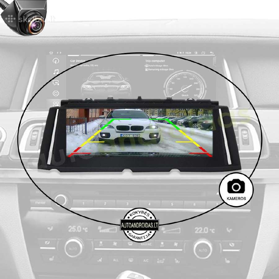 Bmw 7 F01 F02 2009-15 Android multimedia WiFi/GPS - nuotraukos Nr. 6