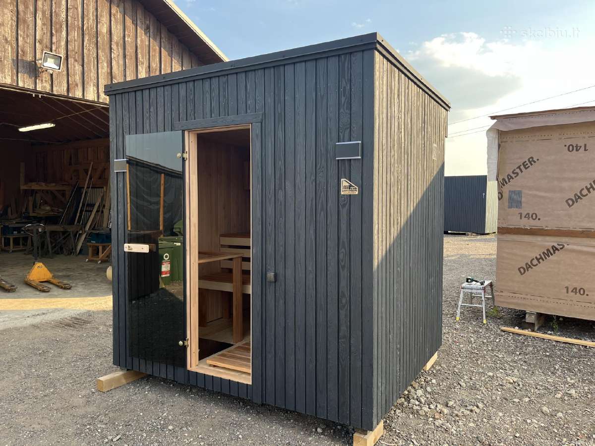 Pirtis sauna 2,5x2,10 su elektrine krosnele - nuotraukos Nr. 2