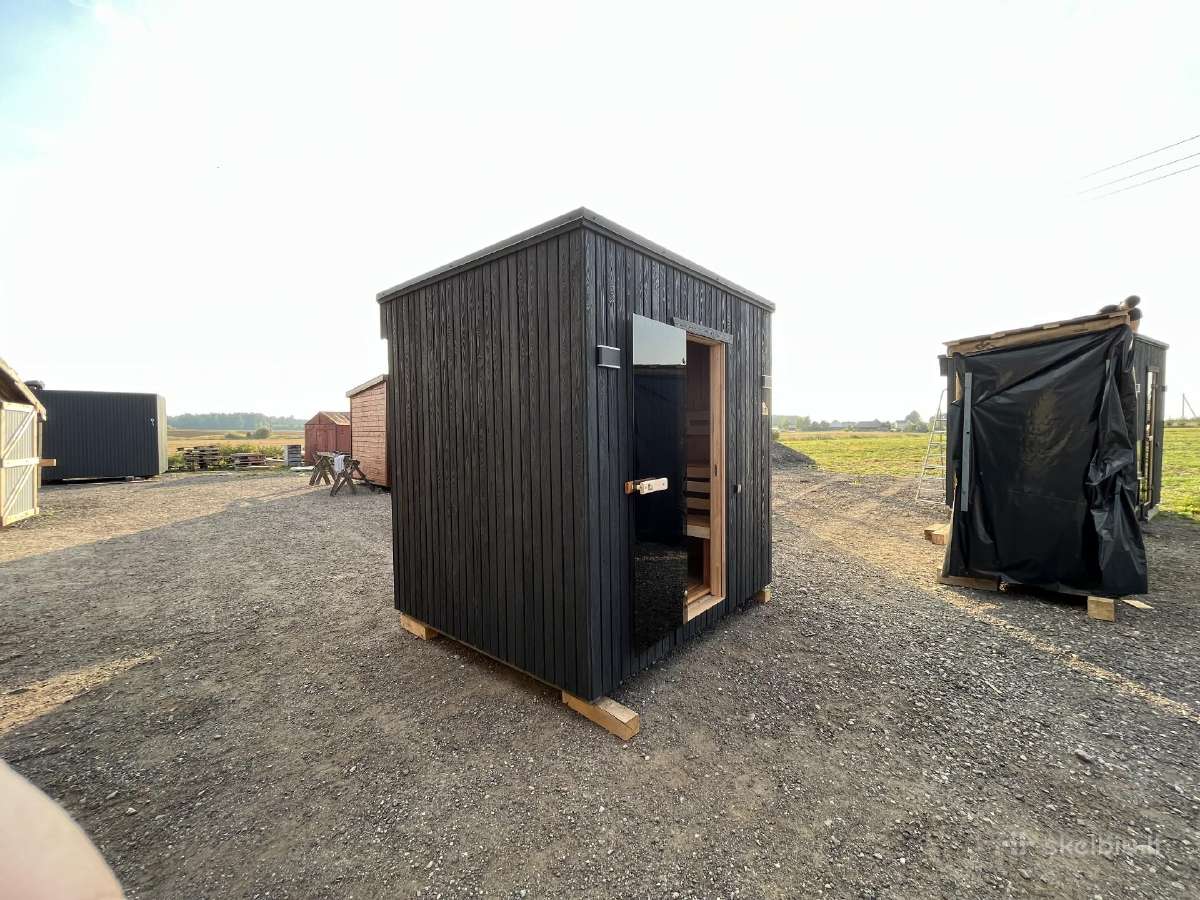 Pirtis sauna 2,5x2,10 su elektrine krosnele - nuotraukos Nr. 3