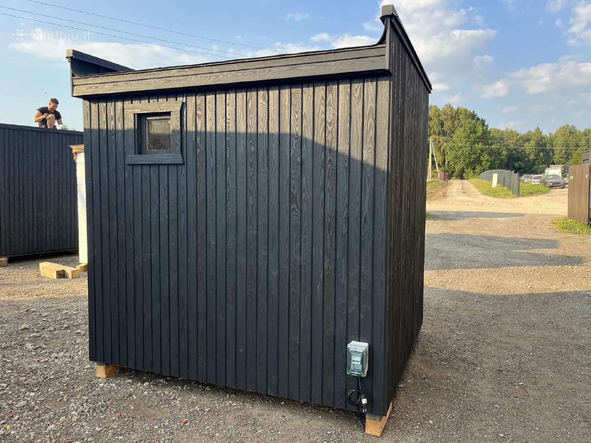 Pirtis sauna 2,5x2,10 su elektrine krosnele - nuotraukos Nr. 4