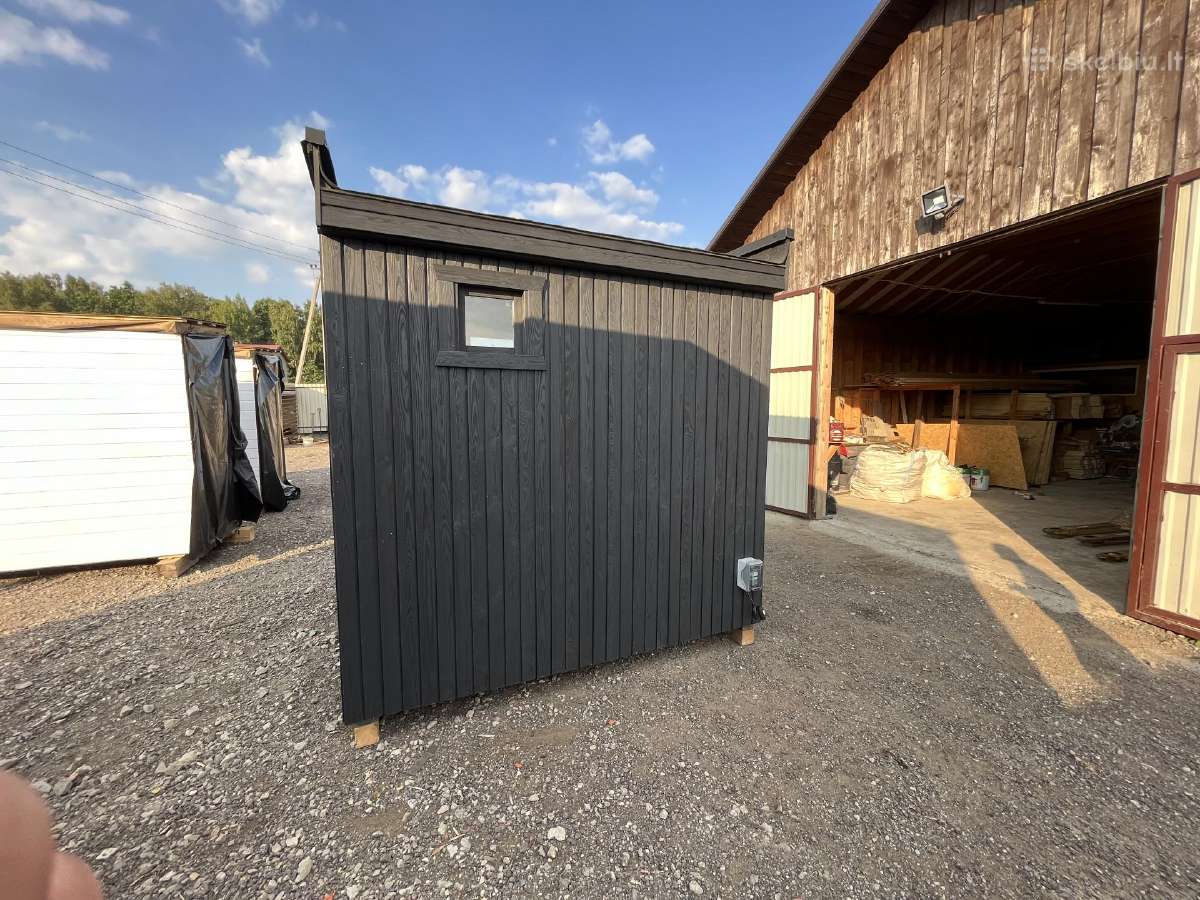 Pirtis sauna 2,5x2,10 su elektrine krosnele - nuotraukos Nr. 5