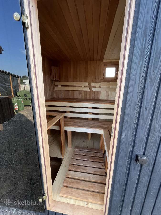Pirtis sauna 2,5x2,10 su elektrine krosnele - nuotraukos Nr. 7