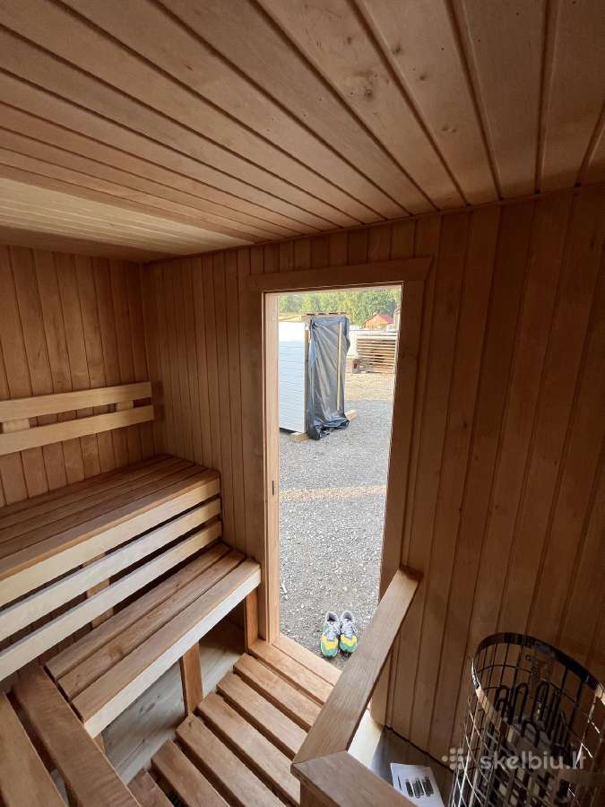 Pirtis sauna 2,5x2,10 su elektrine krosnele - nuotraukos Nr. 15
