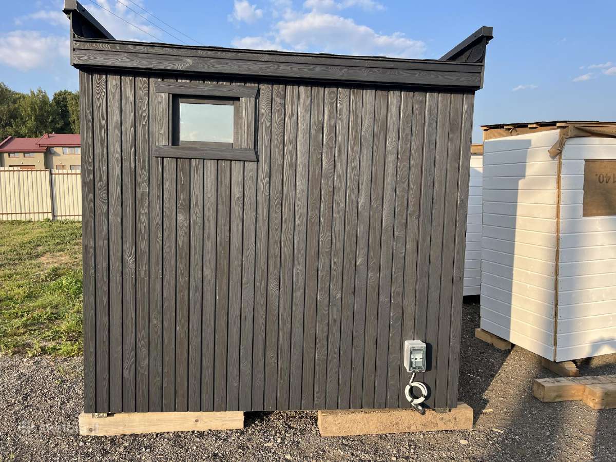 Pirtis sauna 2,5x2,10 su malkine krosnele - nuotraukos Nr. 4