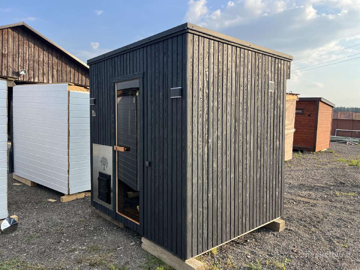 Pirtis sauna 2,5x2,10 su malkine krosnele - nuotraukos Nr. 6