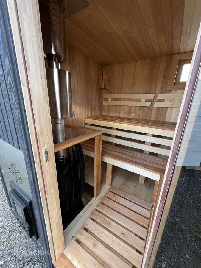 Pirtis sauna 2,5x2,10 su malkine krosnele - nuotraukos Nr. 7