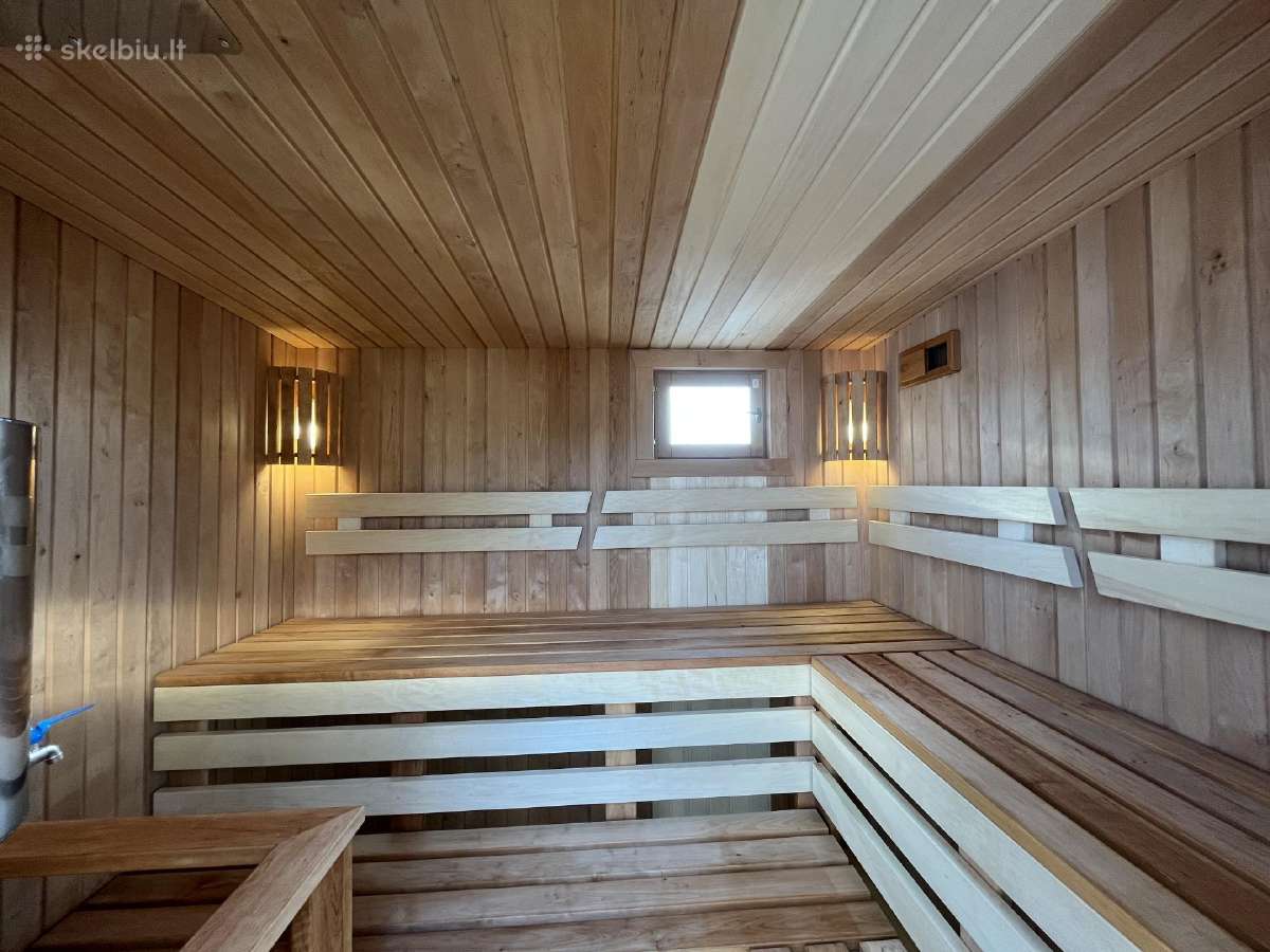 Pirtis sauna 2,5x2,10 su malkine krosnele - nuotraukos Nr. 16