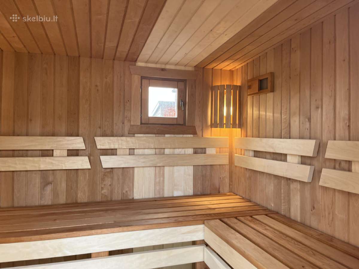 Pirtis sauna 2,5x2,10 su malkine krosnele - nuotraukos Nr. 18