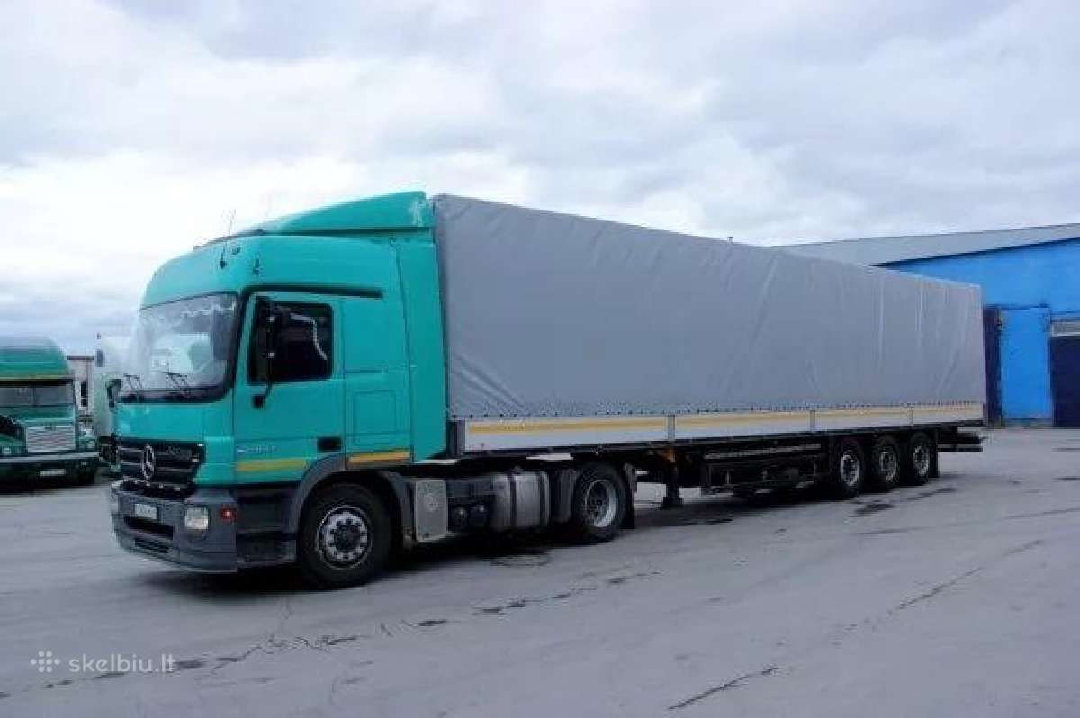 Требуется водитель на тент - Skelbiu.lt