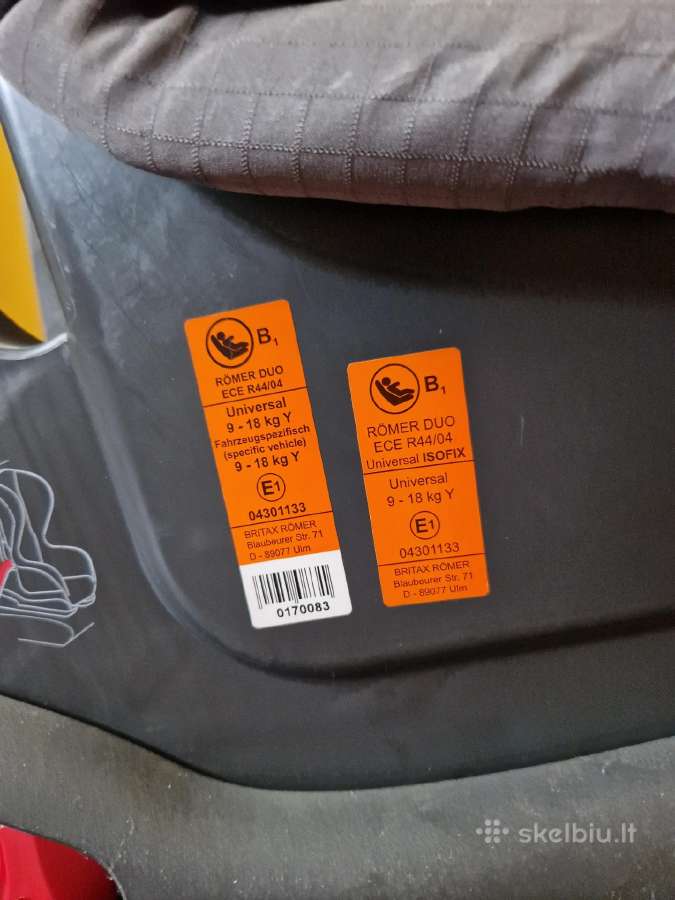 Britax / Romer automobilinė kėdutė - nuotraukos Nr. 2