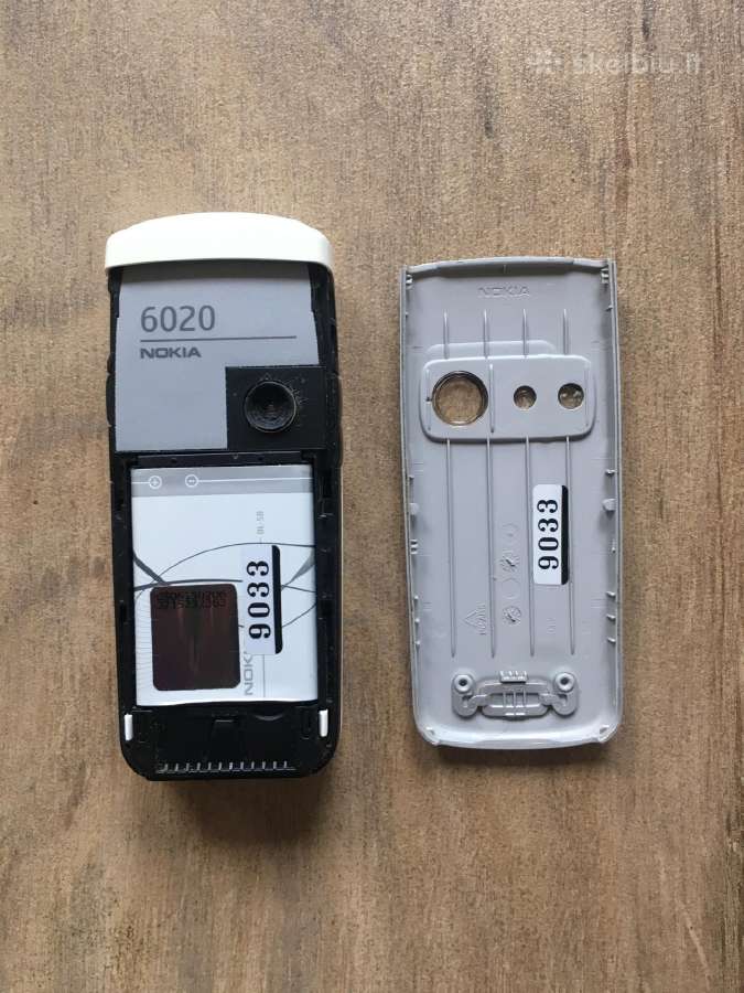 Nokia 6020 su originaliu krovikliu, Lt kalba - nuotraukos Nr. 2