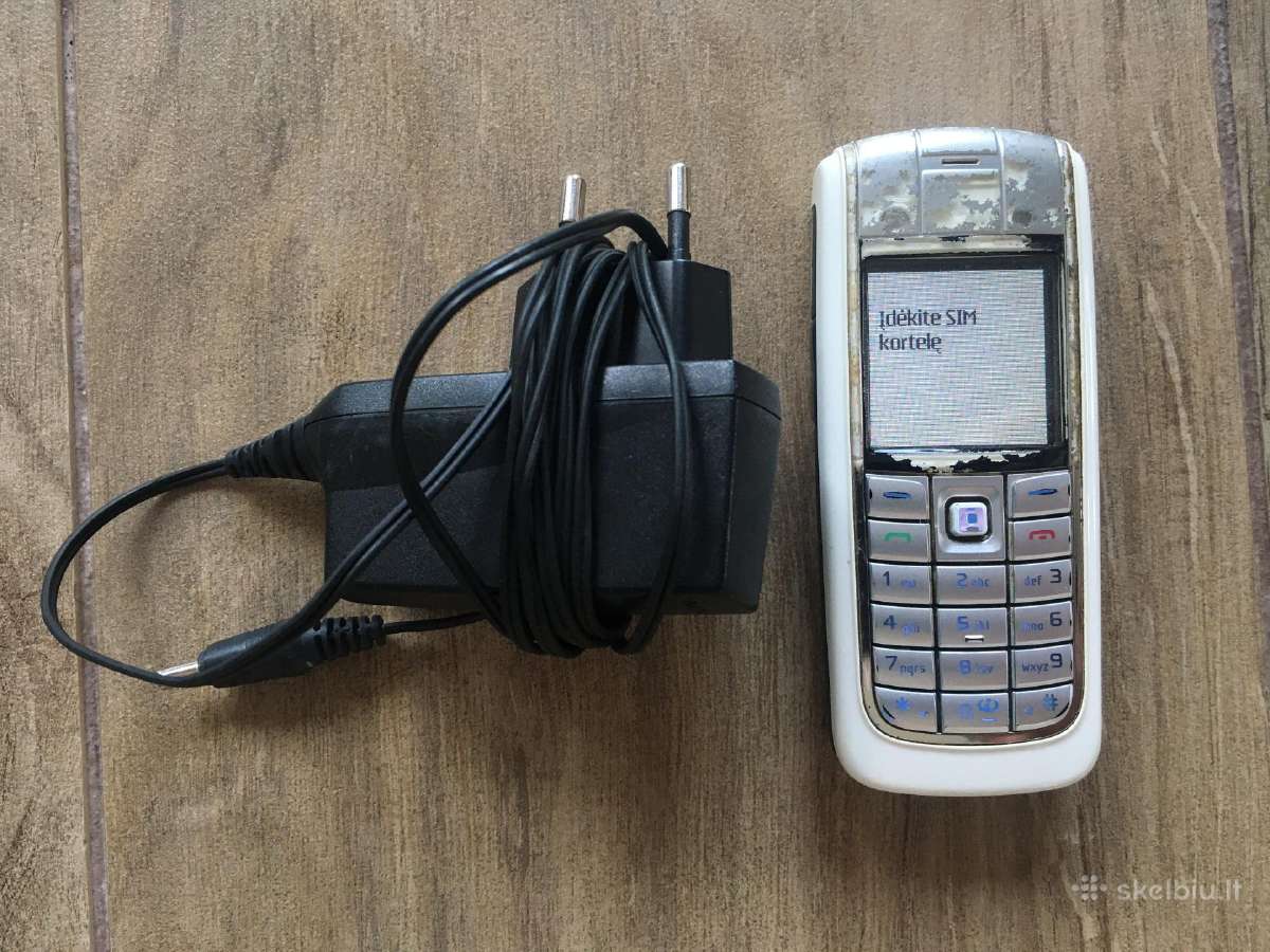 Nokia 6020 su originaliu krovikliu, Lt kalba