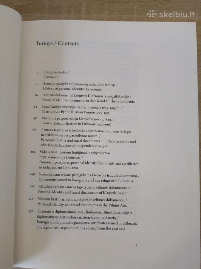 Asmens tapatybės ir kelionės dokumentai Lietuvoje. - nuotraukos Nr. 2