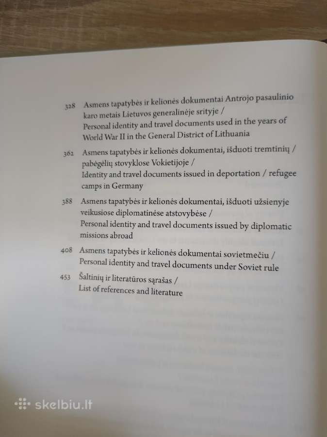 Asmens tapatybės ir kelionės dokumentai Lietuvoje. - nuotraukos Nr. 3