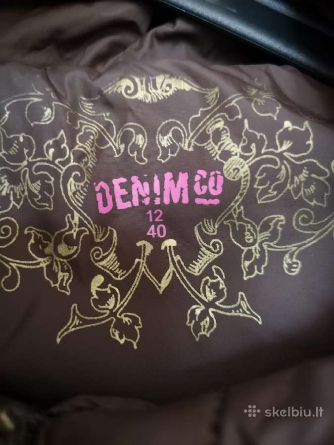 Denim Co ruda trumpa striukė - nuotraukos Nr. 7