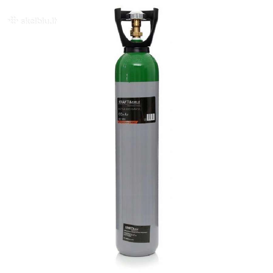 Angliarūgštės balionas Co2 Co2/arc mixas 8l / 20l