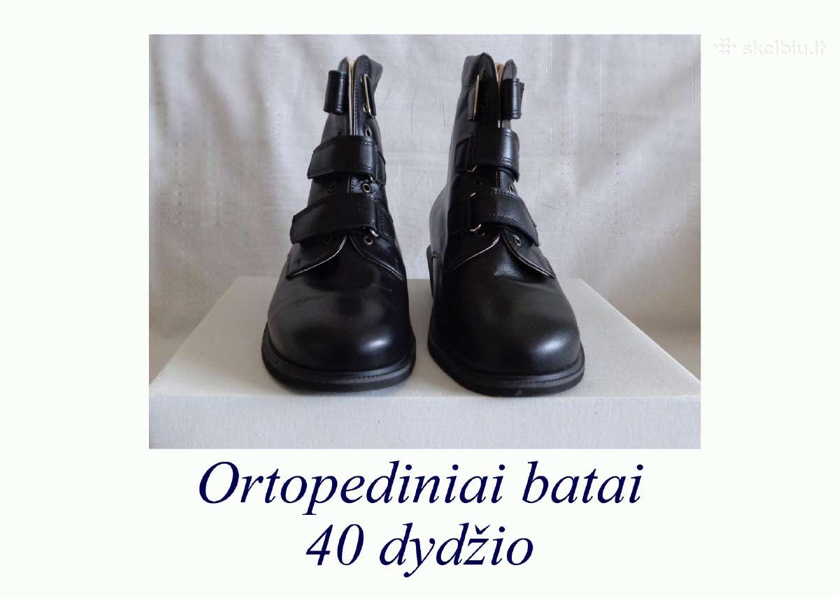 Nauji odiniai ortopediniai batai 40 dydžio