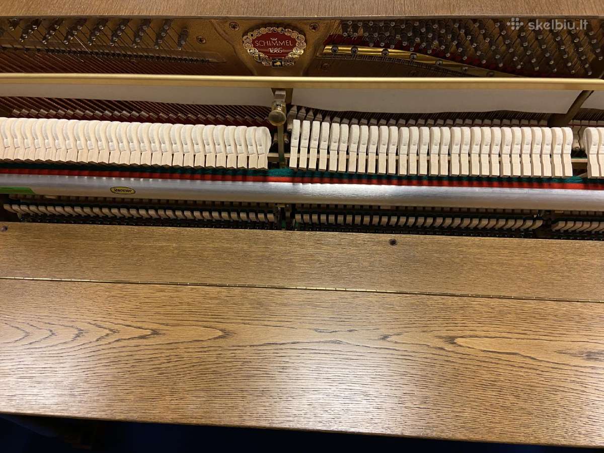 Vokiškas pianinas „Schimmel" 109 tradition - nuotraukos Nr. 5