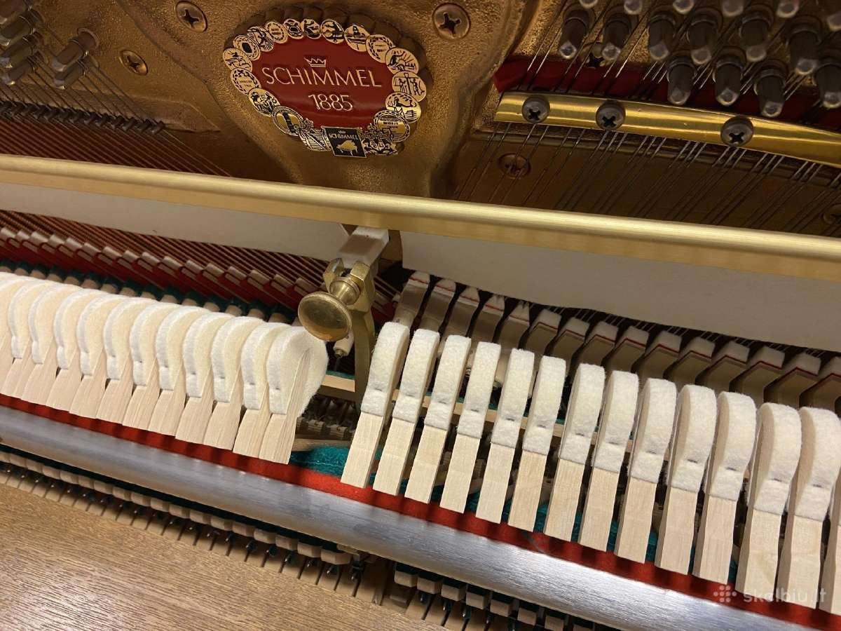 Vokiškas pianinas „Schimmel" 109 tradition - nuotraukos Nr. 7