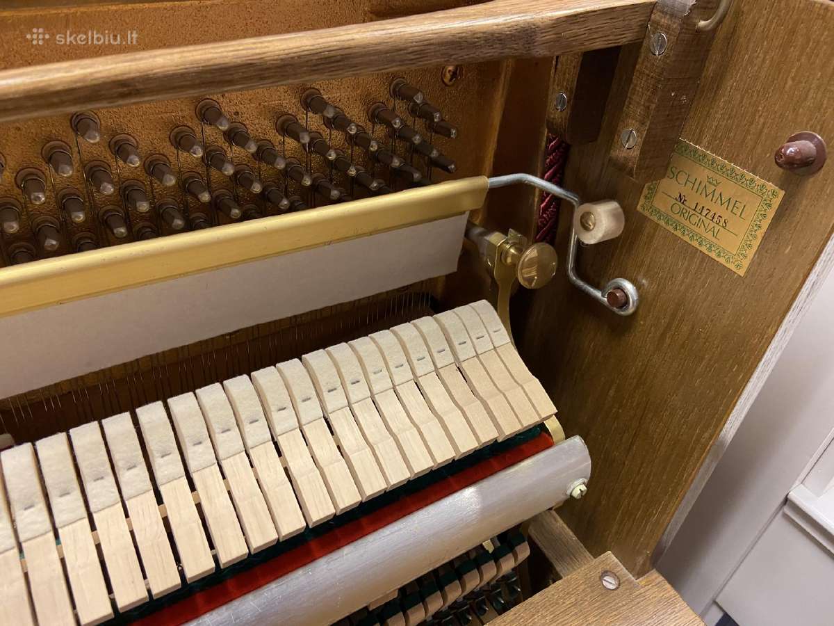 Vokiškas pianinas „Schimmel" 109 tradition - nuotraukos Nr. 9